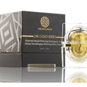 Forever Flawless 24K Gold Series Diamond Infused DerMagnetic Mask - Gold
